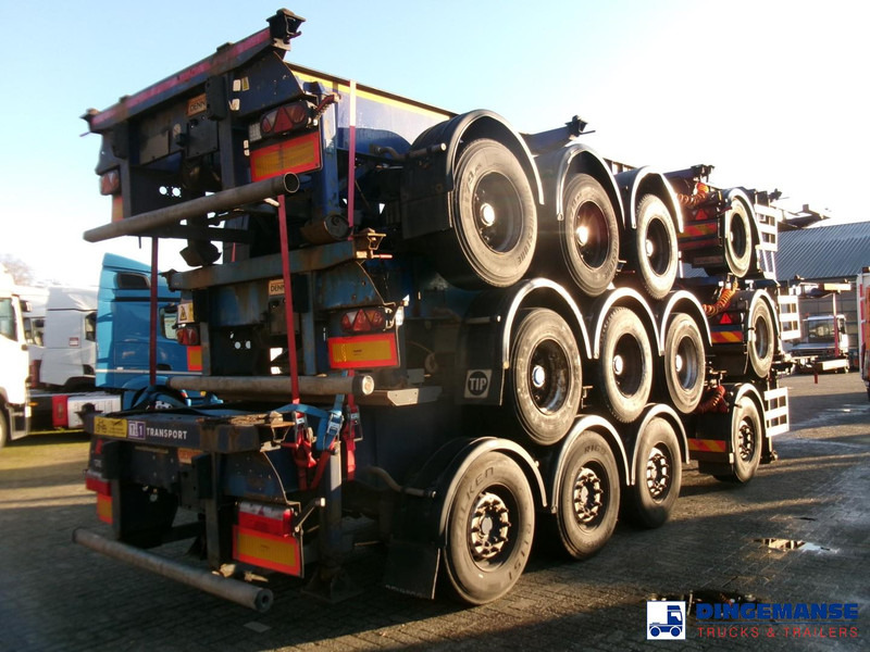 Dennison Stack - 3 x splitter container chassis 20-30-40-45 ft - Kontejnerska polprikolica/ Polprikolica z zamenljivim tovoriščem: slika 4 Dennison Stack - 3 x splitter container chassis 20-30-40-45 ft - Kontejnerska polprikolica/ Polprikolica z zamenljivim tovoriščem: slika 4