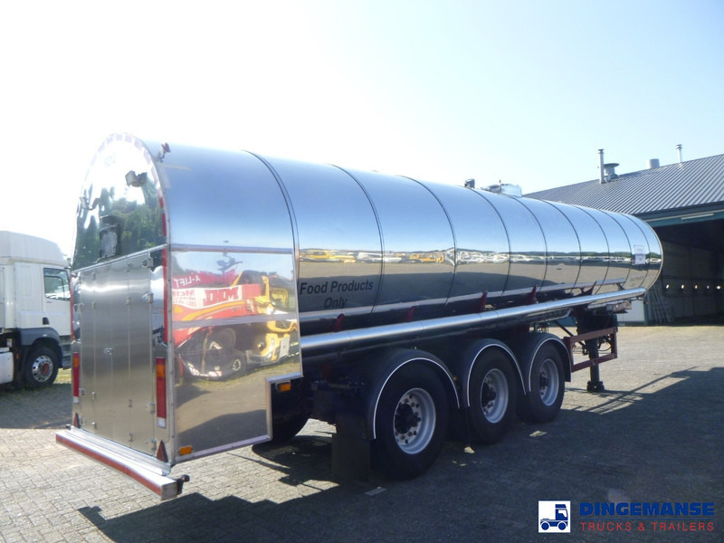 Feldbinder Food tank inox 30 m3 / 1 comp - Polprikolica cisterna: slika 4 Feldbinder Food tank inox 30 m3 / 1 comp - Polprikolica cisterna: slika 4