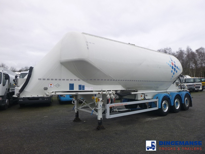 Feldbinder Powder tank alu 36 m3 / 1 comp - Polprikolica cisterna: slika 1 Feldbinder Powder tank alu 36 m3 / 1 comp - Polprikolica cisterna: slika 1