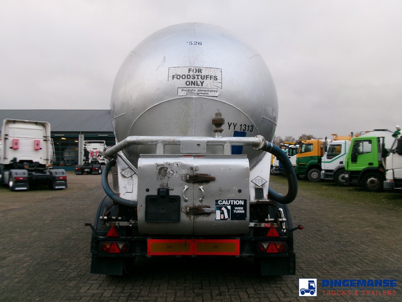 Feldbinder Powder tank alu 38 m3 (tipping) - Polprikolica cisterna: slika 5 Feldbinder Powder tank alu 38 m3 (tipping) - Polprikolica cisterna: slika 5
