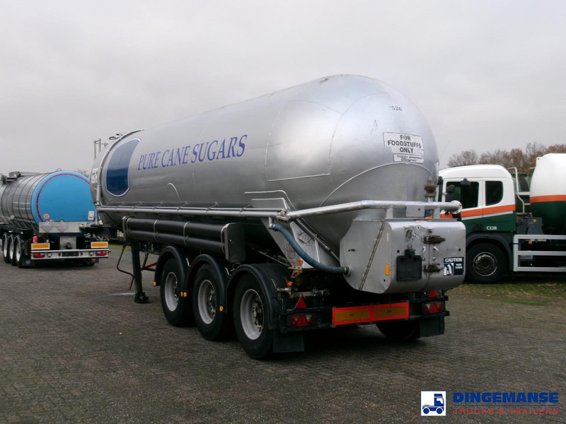 Feldbinder Powder tank alu 38 m3 (tipping) - Polprikolica cisterna: slika 3 Feldbinder Powder tank alu 38 m3 (tipping) - Polprikolica cisterna: slika 3
