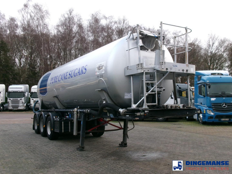 Feldbinder Powder tank alu 38 m3 (tipping) - Polprikolica cisterna: slika 2 Feldbinder Powder tank alu 38 m3 (tipping) - Polprikolica cisterna: slika 2