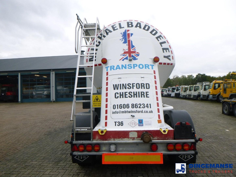 Feldbinder Powder tank alu 40 m3 / 1 comp - Polprikolica cisterna: slika 5 Feldbinder Powder tank alu 40 m3 / 1 comp - Polprikolica cisterna: slika 5