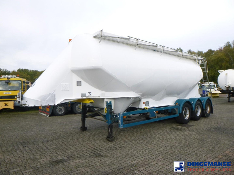 Feldbinder Powder tank alu 40 m3 / 1 comp - Polprikolica cisterna: slika 1 Feldbinder Powder tank alu 40 m3 / 1 comp - Polprikolica cisterna: slika 1
