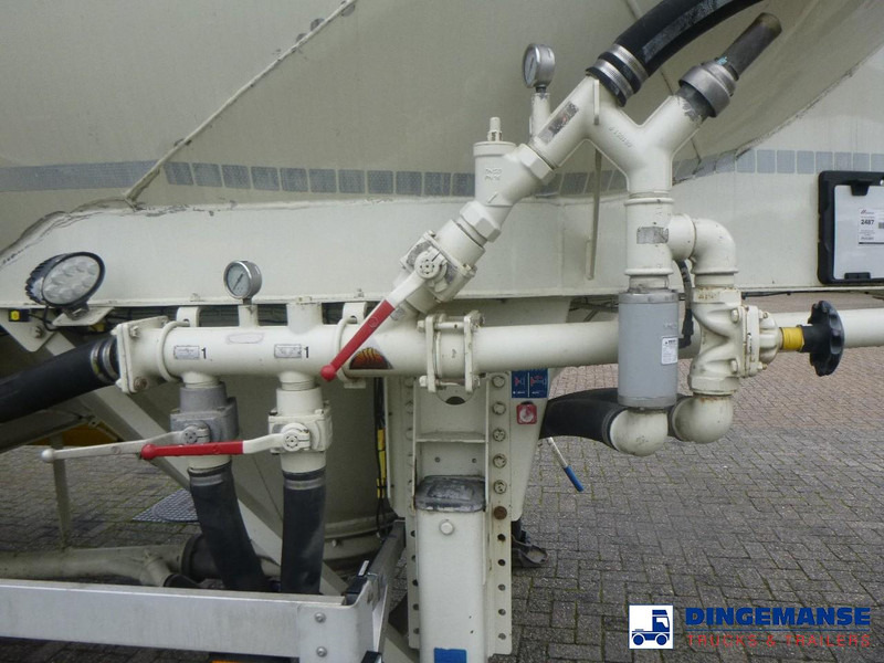 Polprikolica cisterna Feldbinder Powder tank alu 40 m3 / 1 comp + compressor: slika 12 Polprikolica cisterna Feldbinder Powder tank alu 40 m3 / 1 comp + compressor: slika 12
