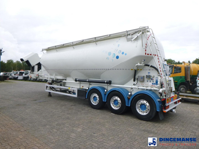 Feldbinder Powder tank alu 50 m3 + compressor - Polprikolica cisterna: slika 3 Feldbinder Powder tank alu 50 m3 + compressor - Polprikolica cisterna: slika 3