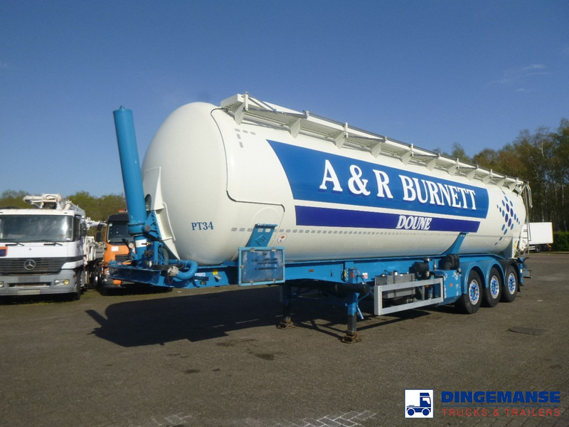 Feldbinder Powder tank alu 60 m3 / Compressor diesel engine. - Polprikolica cisterna: slika 1 Feldbinder Powder tank alu 60 m3 / Compressor diesel engine. - Polprikolica cisterna: slika 1