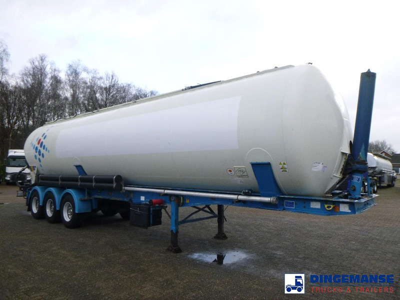 Feldbinder Powder tank alu 60 m3 (tipping) - Polprikolica cisterna: slika 2 Feldbinder Powder tank alu 60 m3 (tipping) - Polprikolica cisterna: slika 2