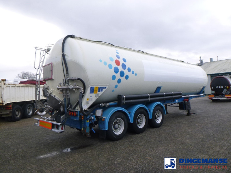 Feldbinder Powder tank alu 60 m3 (tipping) - Polprikolica cisterna: slika 4 Feldbinder Powder tank alu 60 m3 (tipping) - Polprikolica cisterna: slika 4