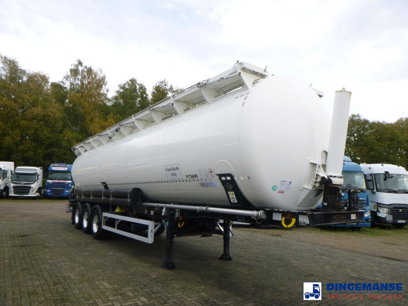 Feldbinder Powder tank alu 63 m3 (tipping) - Polprikolica cisterna: slika 2 Feldbinder Powder tank alu 63 m3 (tipping) - Polprikolica cisterna: slika 2