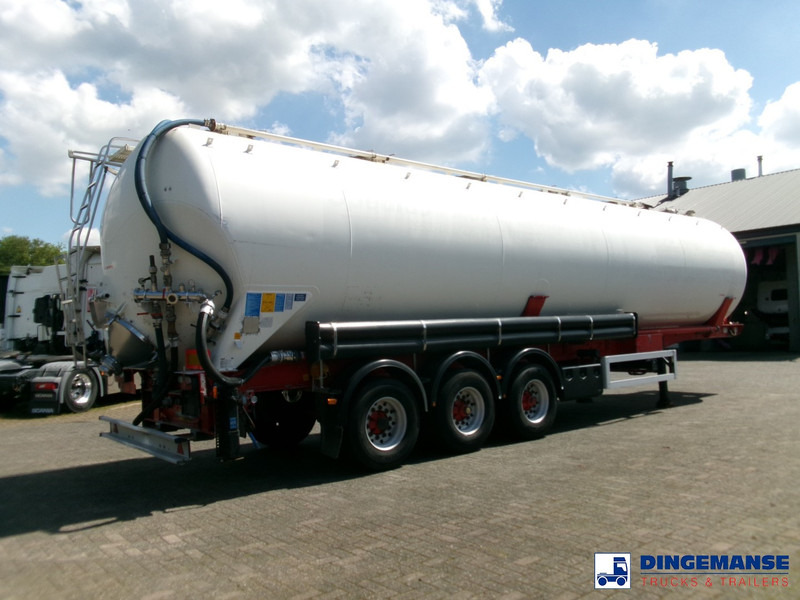 Feldbinder Powder tank alu (tipping) 63 m3 - Polprikolica cisterna: slika 3 Feldbinder Powder tank alu (tipping) 63 m3 - Polprikolica cisterna: slika 3