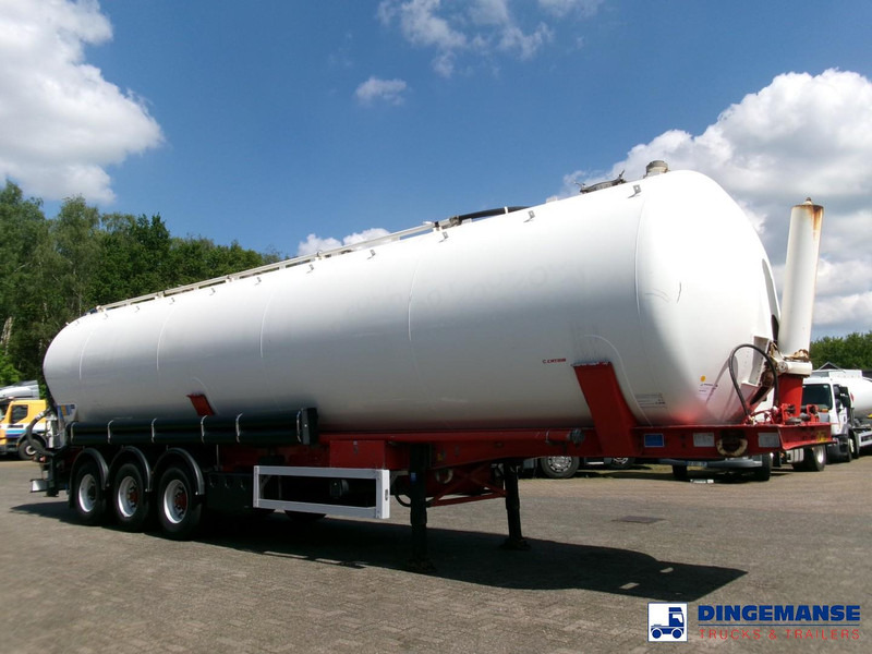 Feldbinder Powder tank alu (tipping) 63 m3 - Polprikolica cisterna: slika 2 Feldbinder Powder tank alu (tipping) 63 m3 - Polprikolica cisterna: slika 2