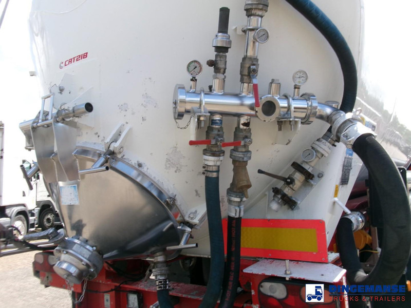 Feldbinder Powder tank alu (tipping) 63 m3 - Polprikolica cisterna: slika 5 Feldbinder Powder tank alu (tipping) 63 m3 - Polprikolica cisterna: slika 5