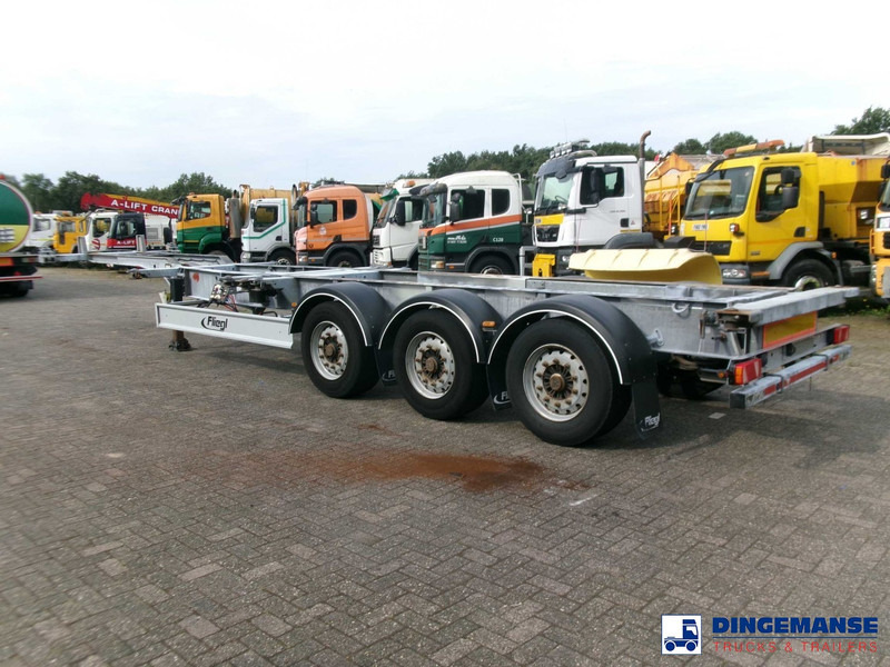 Fliegl 3-axle container trailer 45 ft - Kontejnerska polprikolica/ Polprikolica z zamenljivim tovoriščem: slika 3 Fliegl 3-axle container trailer 45 ft - Kontejnerska polprikolica/ Polprikolica z zamenljivim tovoriščem: slika 3