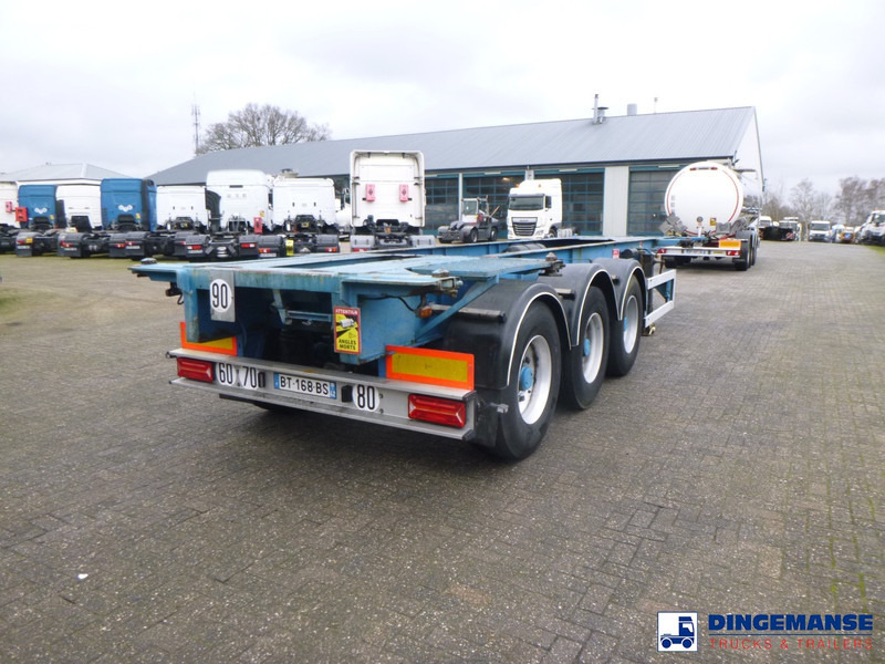 Fruehauf 3-axle container chassis 20, 30 ft - Kontejnerska polprikolica/ Polprikolica z zamenljivim tovoriščem: slika 4 Fruehauf 3-axle container chassis 20, 30 ft - Kontejnerska polprikolica/ Polprikolica z zamenljivim tovoriščem: slika 4