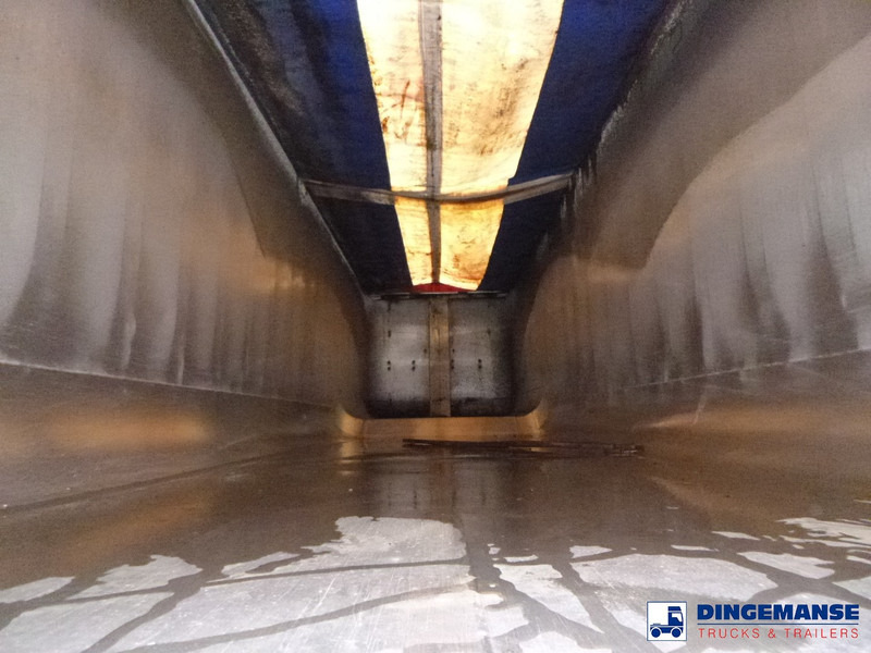 Kiper polprikolica Fruehauf Tipper trailer alu 52 m3 + tarpaulin: slika 7