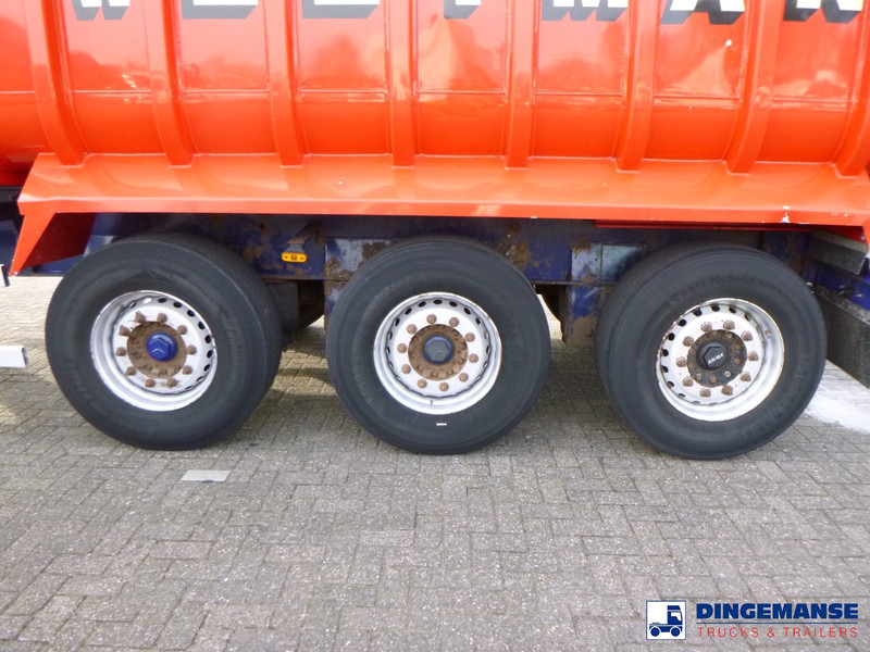 Kiper polprikolica Fruehauf Tipper trailer alu 52 m3 + tarpaulin: slika 8