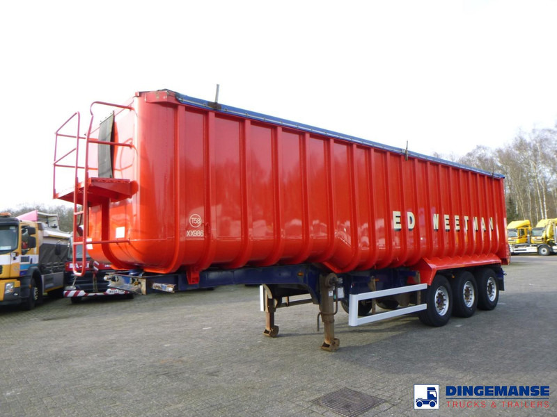 Fruehauf Tipper trailer alu 52 m3 + tarpaulin - Kiper polprikolica: slika 1 Fruehauf Tipper trailer alu 52 m3 + tarpaulin - Kiper polprikolica: slika 1