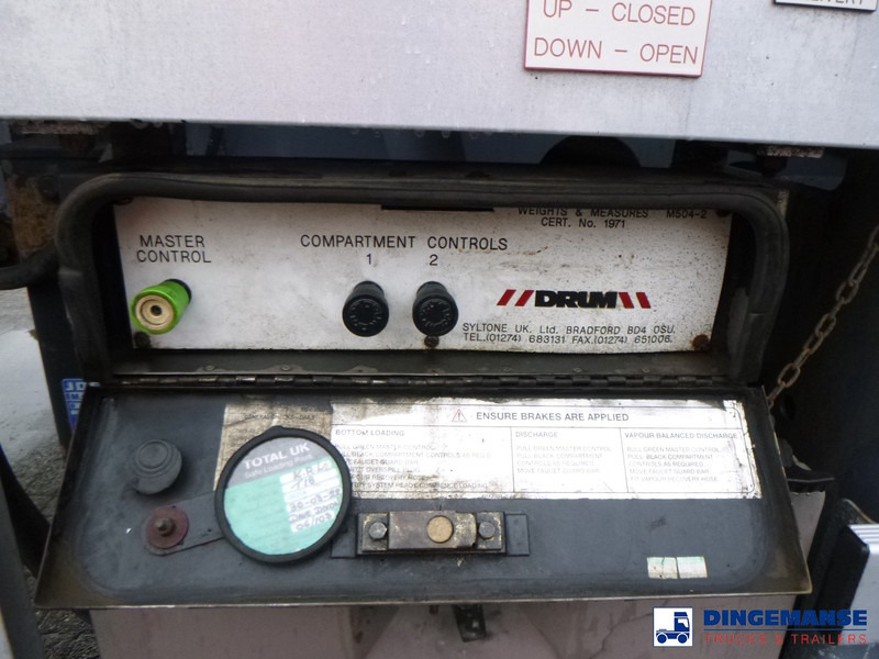Polprikolica cisterna Heil / Thompson Heavy oil tank alu 34.2 m3 / 1 comp + pump: slika 12