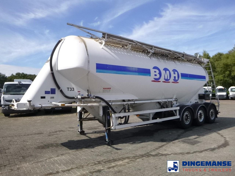 Heil / ZVVZ Powder tank alu 40 m3 / 1 comp - Polprikolica cisterna: slika 1 Heil / ZVVZ Powder tank alu 40 m3 / 1 comp - Polprikolica cisterna: slika 1