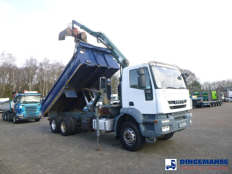 Iveco AD260T33 6X4 RHD tipper + HMF crane - Tovornjak z dvigalom: slika 2 Iveco AD260T33 6X4 RHD tipper + HMF crane - Tovornjak z dvigalom: slika 2