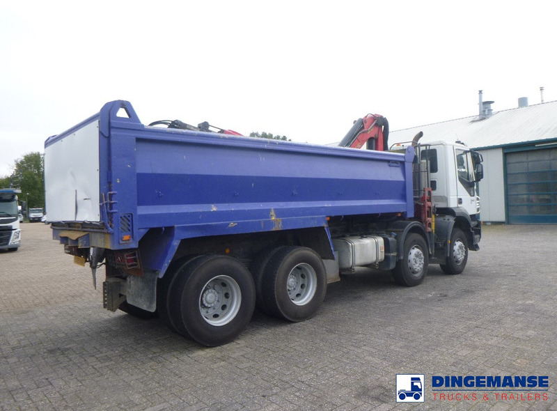 Tovornjak z dvigalom Iveco AD340T36 8x4 RHD tipper + Palfinger E120 plus + grapple: slika 11