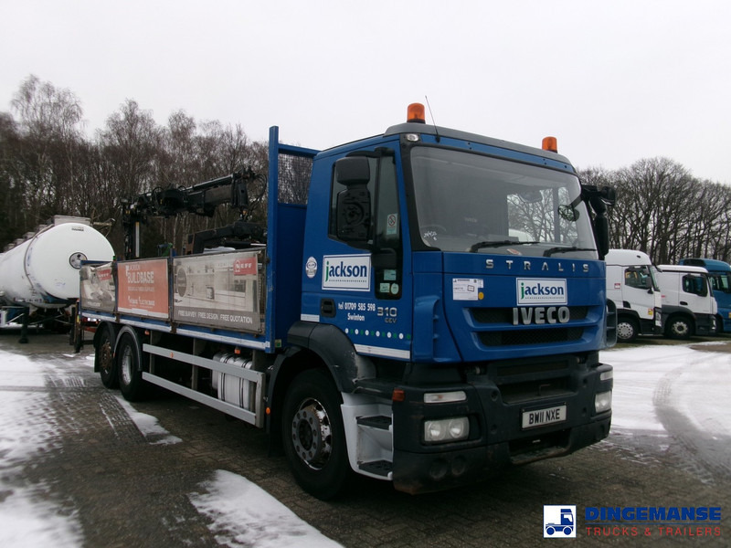 Tovornjak z dvigalom Iveco Stralis 310 EEV 6x2 RHD + Atlas 120.2E: slika 6