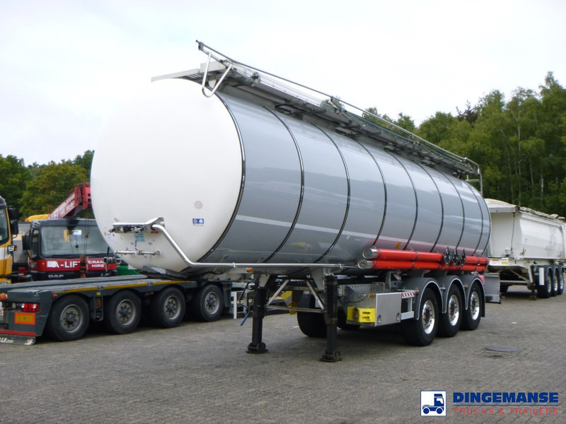 Kässbohrer Chemical tank inox L4BH 37.5 m3 / 1 comp - Polprikolica cisterna: slika 1 Kässbohrer Chemical tank inox L4BH 37.5 m3 / 1 comp - Polprikolica cisterna: slika 1