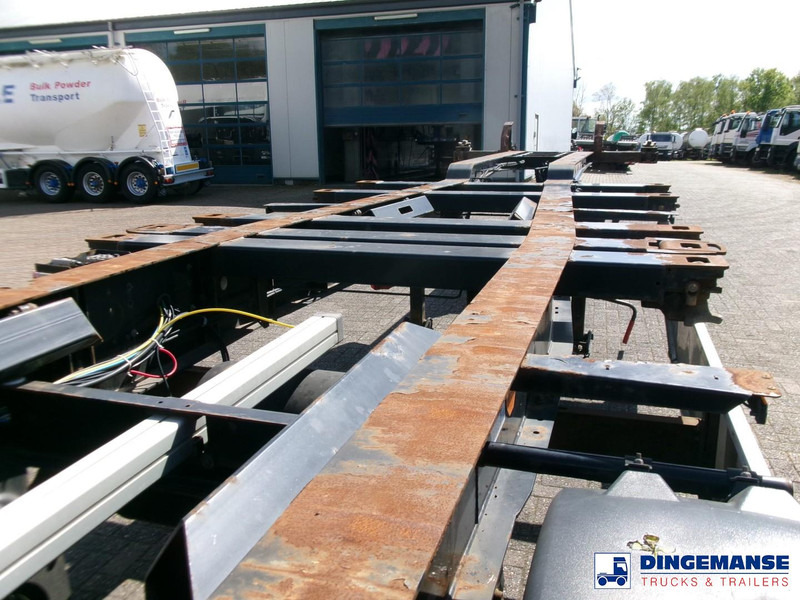 Kontejnerska polprikolica/ Polprikolica z zamenljivim tovoriščem Krone 3-axle container trailer 20-30-40-45 ft DA08LNA: slika 9