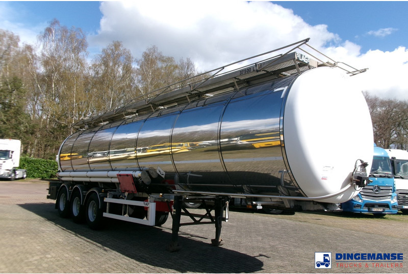 LAG Chemical tank inox 37.5 m3 / 1 comp + pump - Polprikolica cisterna: slika 2 LAG Chemical tank inox 37.5 m3 / 1 comp + pump - Polprikolica cisterna: slika 2