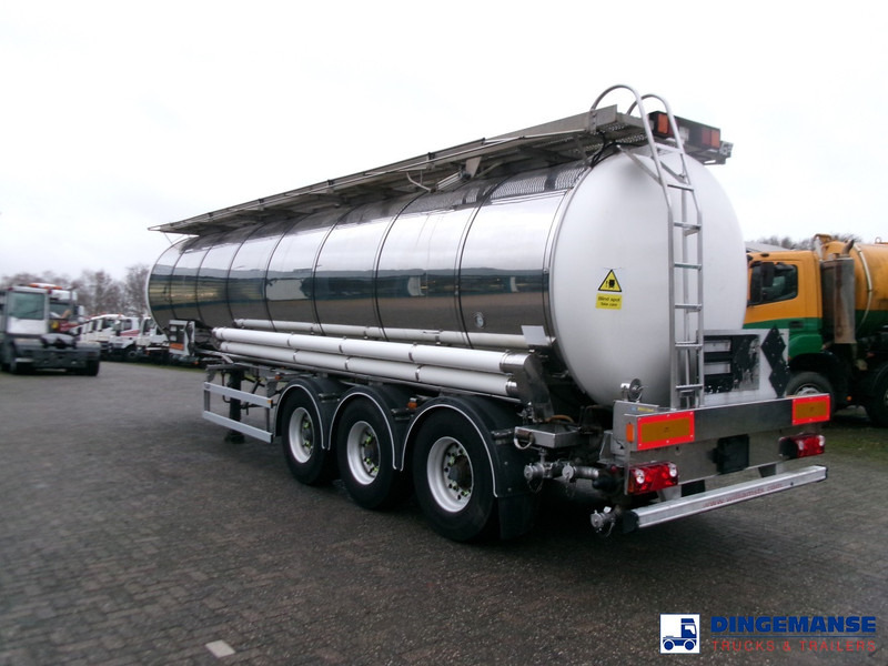 LAG Chemical tank inox L4BH 30 m3 / 1 comp + pump - Polprikolica cisterna: slika 3 LAG Chemical tank inox L4BH 30 m3 / 1 comp + pump - Polprikolica cisterna: slika 3