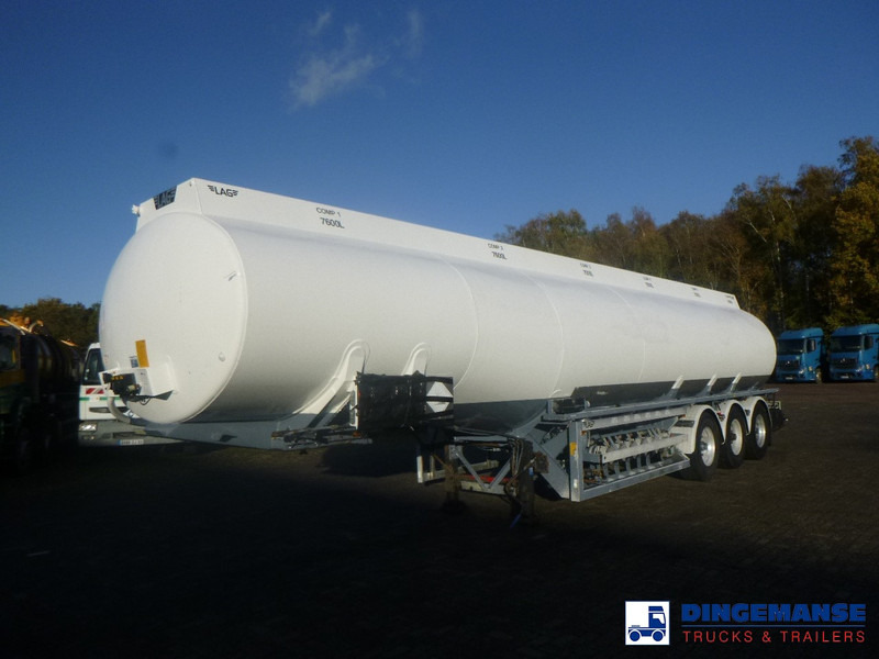 LAG Fuel tank alu 44.5 m3 / 6 comp + pump - Polprikolica cisterna: slika 1 LAG Fuel tank alu 44.5 m3 / 6 comp + pump - Polprikolica cisterna: slika 1
