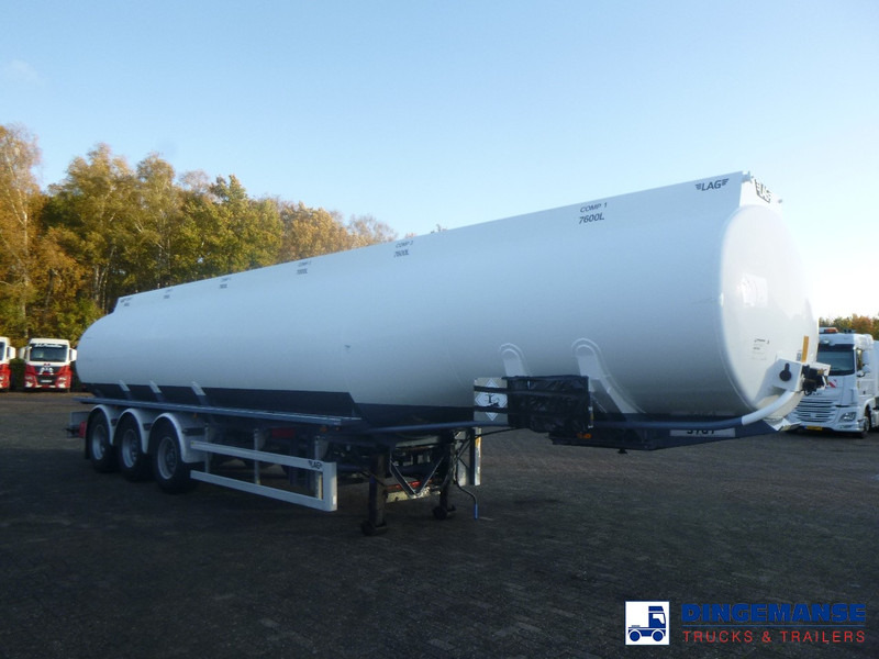 LAG Fuel tank alu 44.5 m3 / 6 comp + pump - Polprikolica cisterna: slika 2 LAG Fuel tank alu 44.5 m3 / 6 comp + pump - Polprikolica cisterna: slika 2