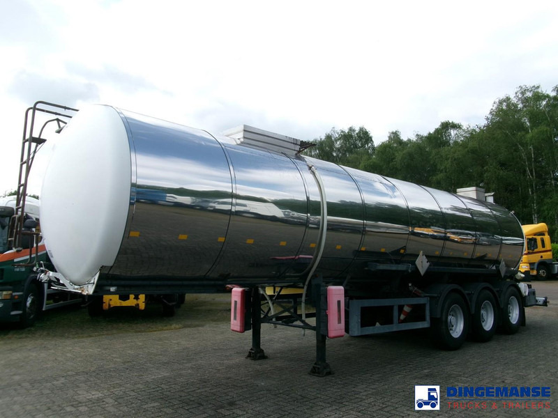 METALOVOUGA Bitumen / heavy oil tank inox 29 m3 / 1 comp - Polprikolica cisterna: slika 1 METALOVOUGA Bitumen / heavy oil tank inox 29 m3 / 1 comp - Polprikolica cisterna: slika 1