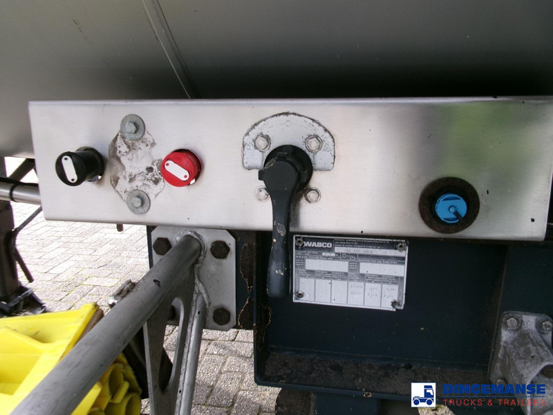 Polprikolica cisterna Magyar Bitumen tank inox 32 m3 / 1 comp: slika 11