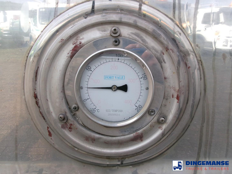 Polprikolica cisterna Magyar Chemical tank inox 32.5m3 / 1 comp: slika 11