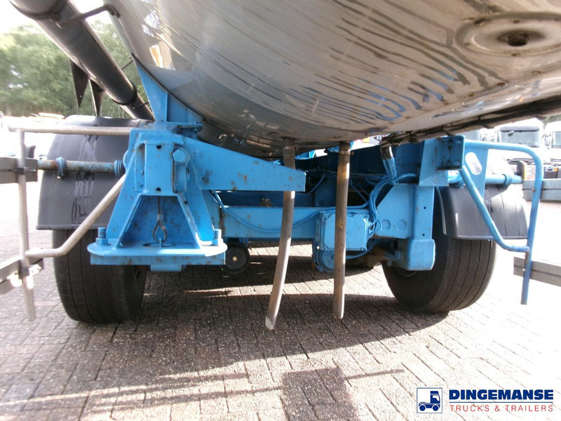 Polprikolica cisterna Magyar Chemical tank inox 32.5m3 / 1 comp: slika 6