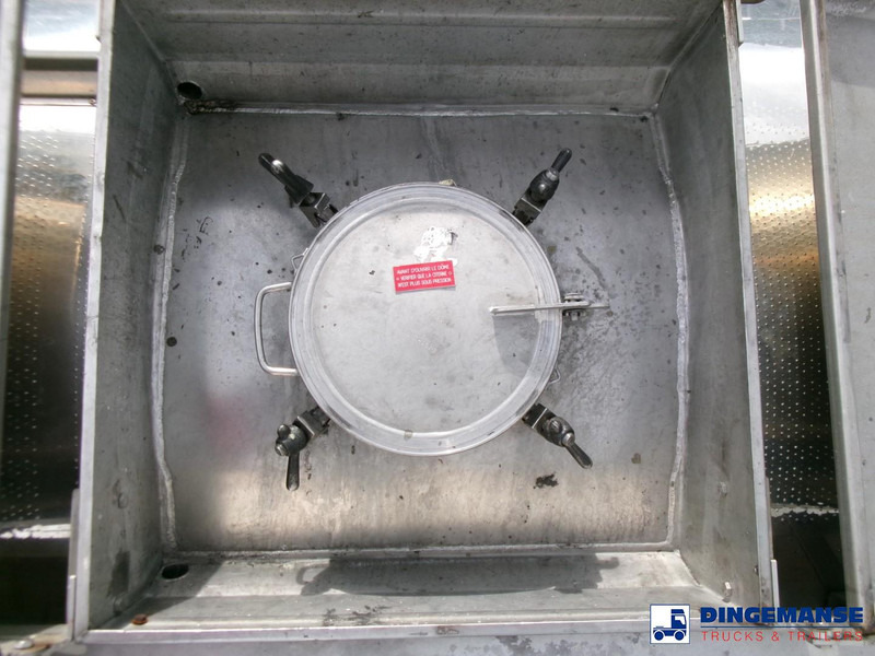 Polprikolica cisterna Magyar Chemical tank inox 32.5m3 / 1 comp: slika 13