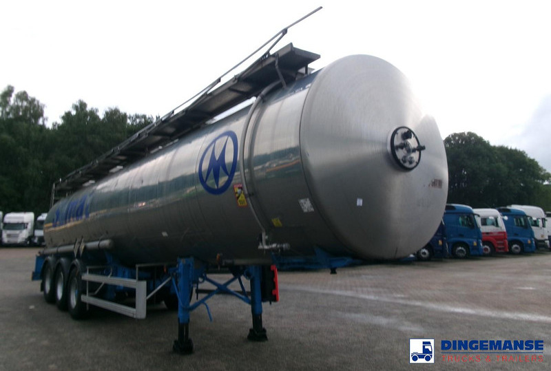 Magyar Chemical tank inox 32.5m3 / 1 comp - Polprikolica cisterna: slika 2 Magyar Chemical tank inox 32.5m3 / 1 comp - Polprikolica cisterna: slika 2