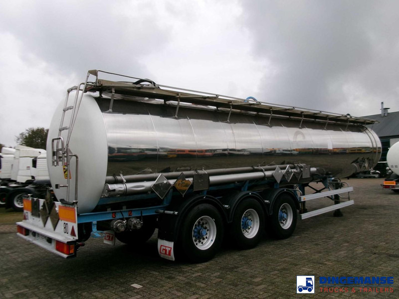 Magyar Chemical tank inox L4BH 33.5 m3 / 3 comp - Polprikolica cisterna: slika 3 Magyar Chemical tank inox L4BH 33.5 m3 / 3 comp - Polprikolica cisterna: slika 3
