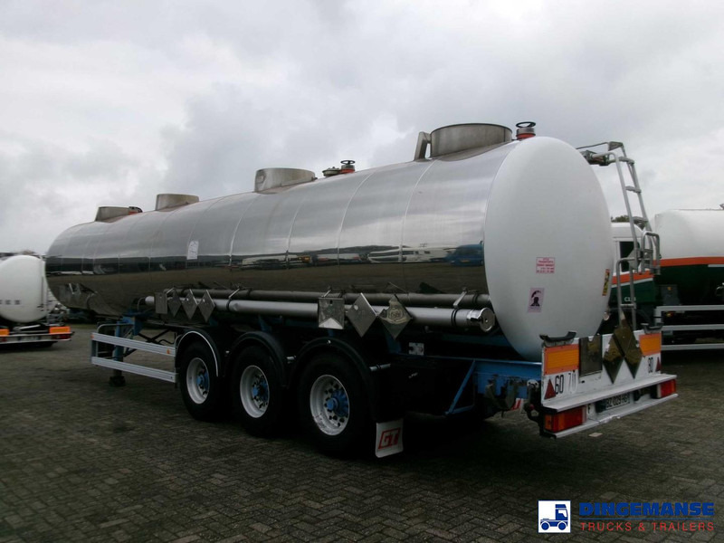 Magyar Chemical tank inox L4BH 33.5 m3 / 3 comp - Polprikolica cisterna: slika 4 Magyar Chemical tank inox L4BH 33.5 m3 / 3 comp - Polprikolica cisterna: slika 4