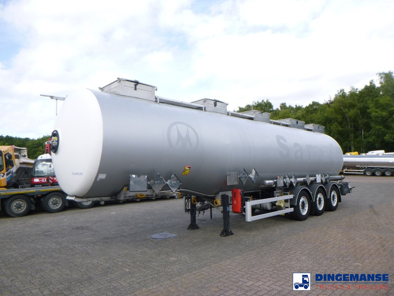 Magyar Chemical tank inox L4BH 37.5 m3 / 4 comp ADR 26-03-2026 - Polprikolica cisterna: slika 1 Magyar Chemical tank inox L4BH 37.5 m3 / 4 comp ADR 26-03-2026 - Polprikolica cisterna: slika 1
