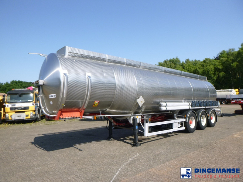 Magyar Fuel tank inox 38.8m3 / 8comp ADR valid 02/12/2025 - Polprikolica cisterna: slika 1 Magyar Fuel tank inox 38.8m3 / 8comp ADR valid 02/12/2025 - Polprikolica cisterna: slika 1