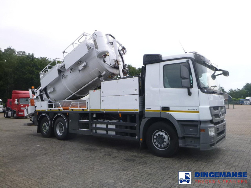 Mercedes-Benz Actros 2541 6x2 RHD E5 Huwer vacuum tank / hydrocureur 12 m3 - Vakuumski tovornjak: slika 2 Mercedes-Benz Actros 2541 6x2 RHD E5 Huwer vacuum tank / hydrocureur 12 m3 - Vakuumski tovornjak: slika 2