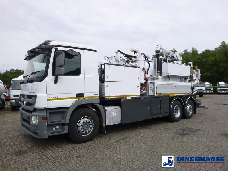 Mercedes-Benz Actros 2541 6x2 RHD E5 Huwer vacuum tank / hydrocureur 12 m3 - Vakuumski tovornjak: slika 5 Mercedes-Benz Actros 2541 6x2 RHD E5 Huwer vacuum tank / hydrocureur 12 m3 - Vakuumski tovornjak: slika 5