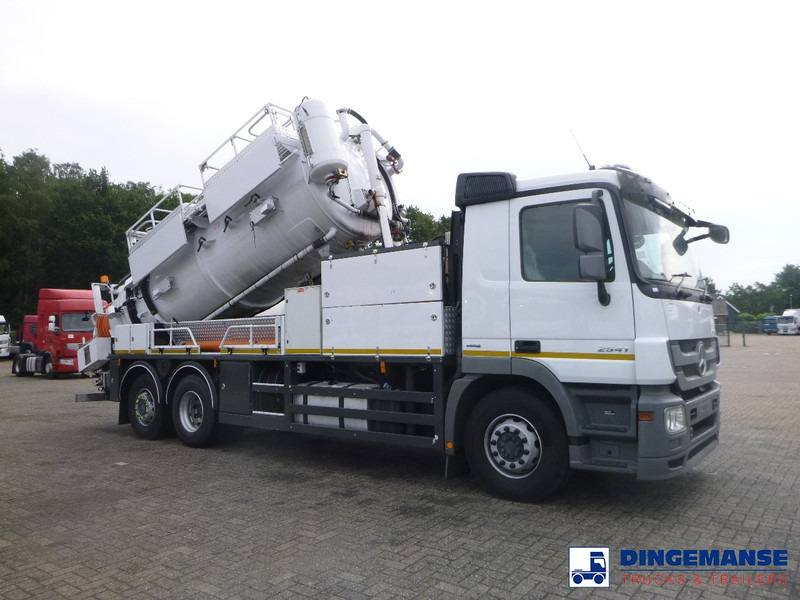 Mercedes-Benz Actros 2541 6x2 RHD E5 Huwer vacuum tank / hydrocureur 12 m3 - Vakuumski tovornjak: slika 2 Mercedes-Benz Actros 2541 6x2 RHD E5 Huwer vacuum tank / hydrocureur 12 m3 - Vakuumski tovornjak: slika 2