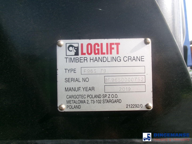 Tovornjak z dvigalom Mercedes-Benz Actros 2663 6x4 Euro 6 loglift F96 crane timber truck: slika 14 Tovornjak z dvigalom Mercedes-Benz Actros 2663 6x4 Euro 6 loglift F96 crane timber truck: slika 14