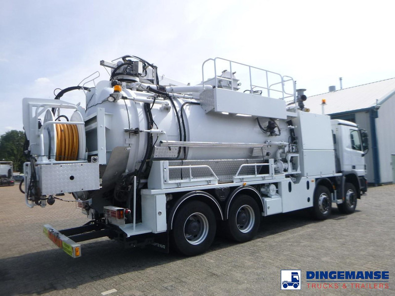 Mercedes-Benz Actros 3241 8x4 RHD Huwer vacuum tank / hydrocureur 15 m3 - Vakuumski tovornjak: slika 3 Mercedes-Benz Actros 3241 8x4 RHD Huwer vacuum tank / hydrocureur 15 m3 - Vakuumski tovornjak: slika 3