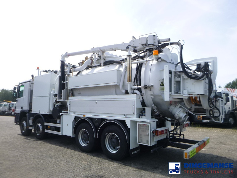 Mercedes-Benz Actros 3241 8x4 RHD Huwer vacuum tank / hydrocureur 15 m3 - Vakuumski tovornjak: slika 4 Mercedes-Benz Actros 3241 8x4 RHD Huwer vacuum tank / hydrocureur 15 m3 - Vakuumski tovornjak: slika 4