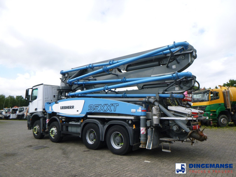 Mercedes-Benz Arocs 8x4 Liebherr 35 XXT concrete pump 35 m - Črpalka za beton: slika 4 Mercedes-Benz Arocs 8x4 Liebherr 35 XXT concrete pump 35 m - Črpalka za beton: slika 4